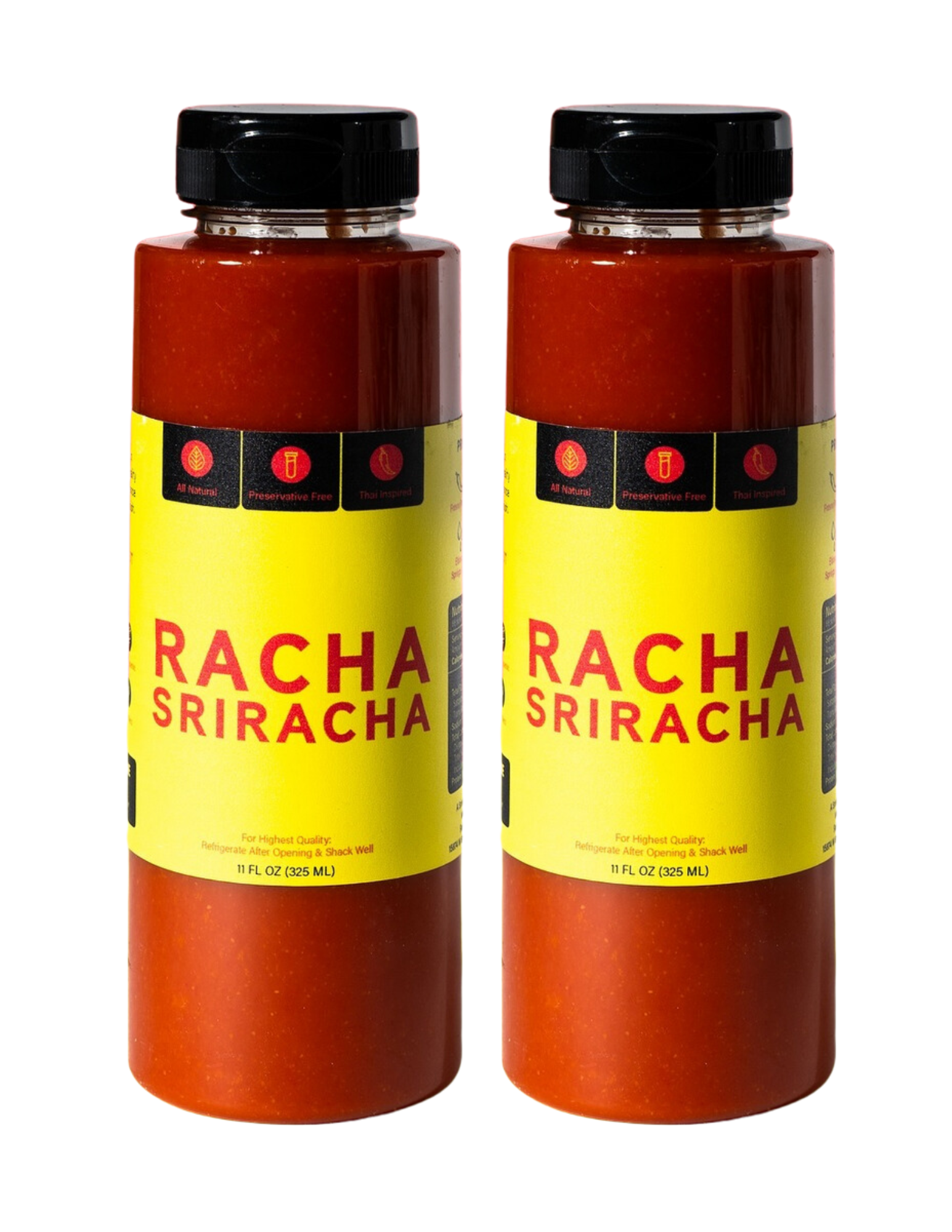 Racha Sriracha 11oz Classic - 2 Pack Combo